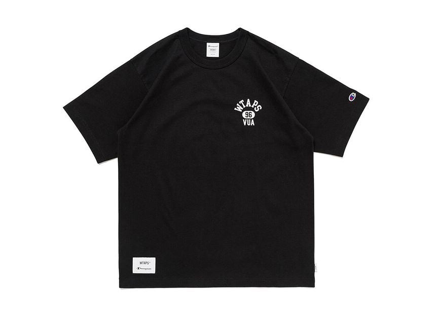 WTAPS x Champion Academy  SS  Cotton Black 242HBCHD-CSM01S C8-B363