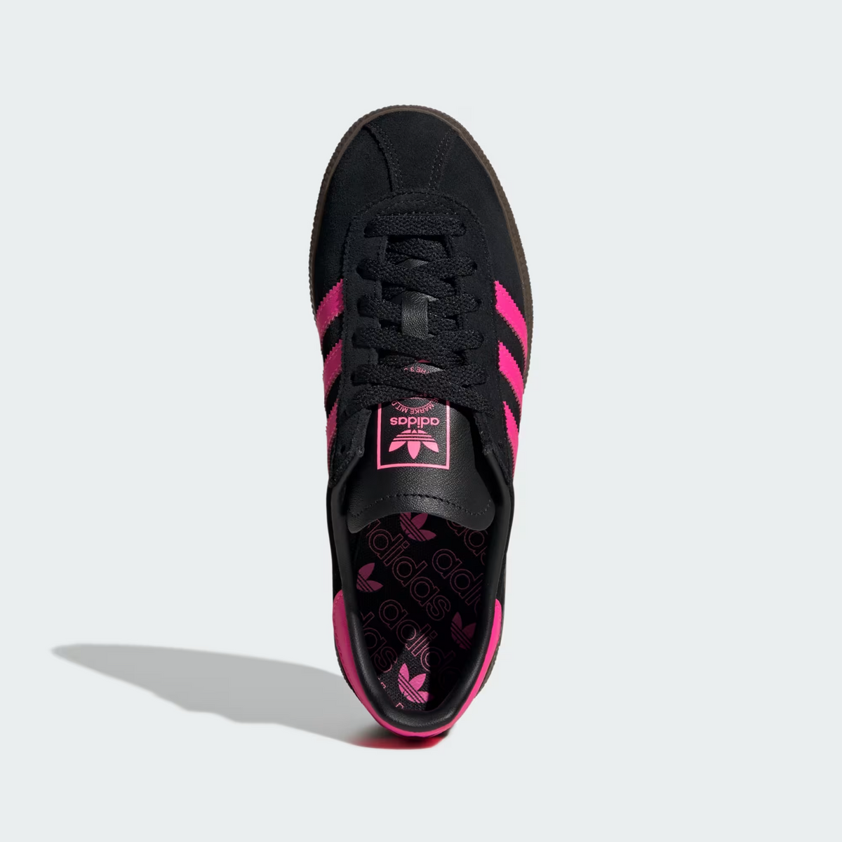 JS4000 adidas Originals Munchen Core Black Lucid Pink Gum (Men's)