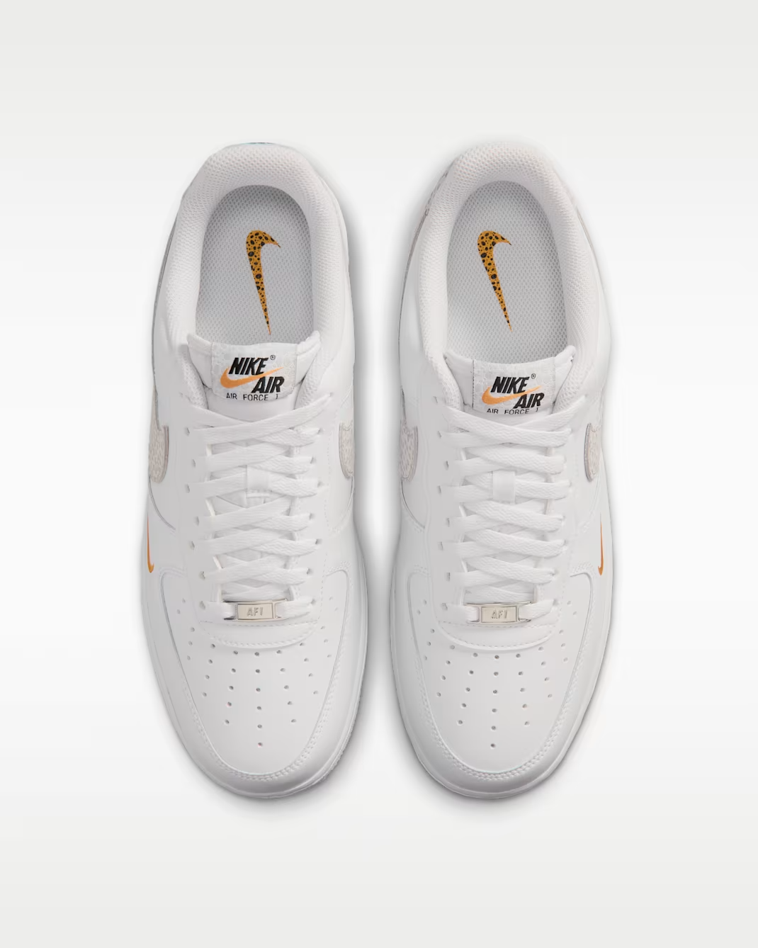 IV5525-100 Nike Air Force 1 07 "White/Kumquat" (Unisex)