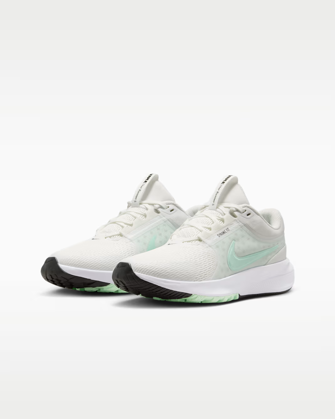 HF7004-104 Nike GS Star Runner 5 "Summit White/Barely Green"