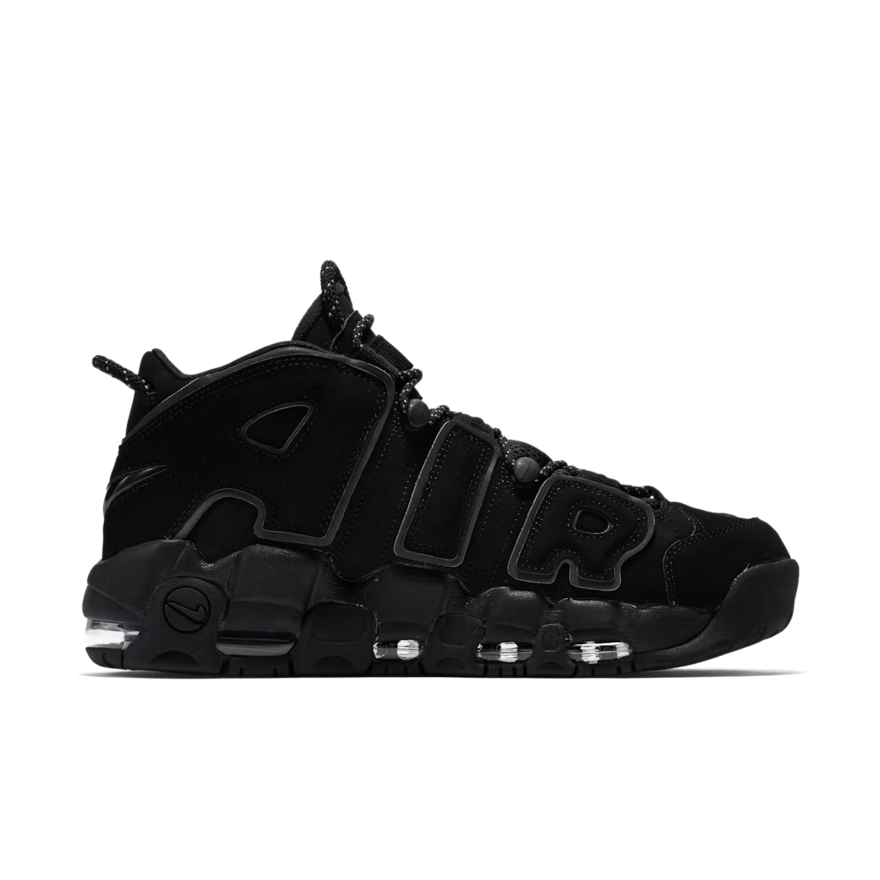 414962-004 NIKE AIR MORE UPTEMPO BLACK (Men's)