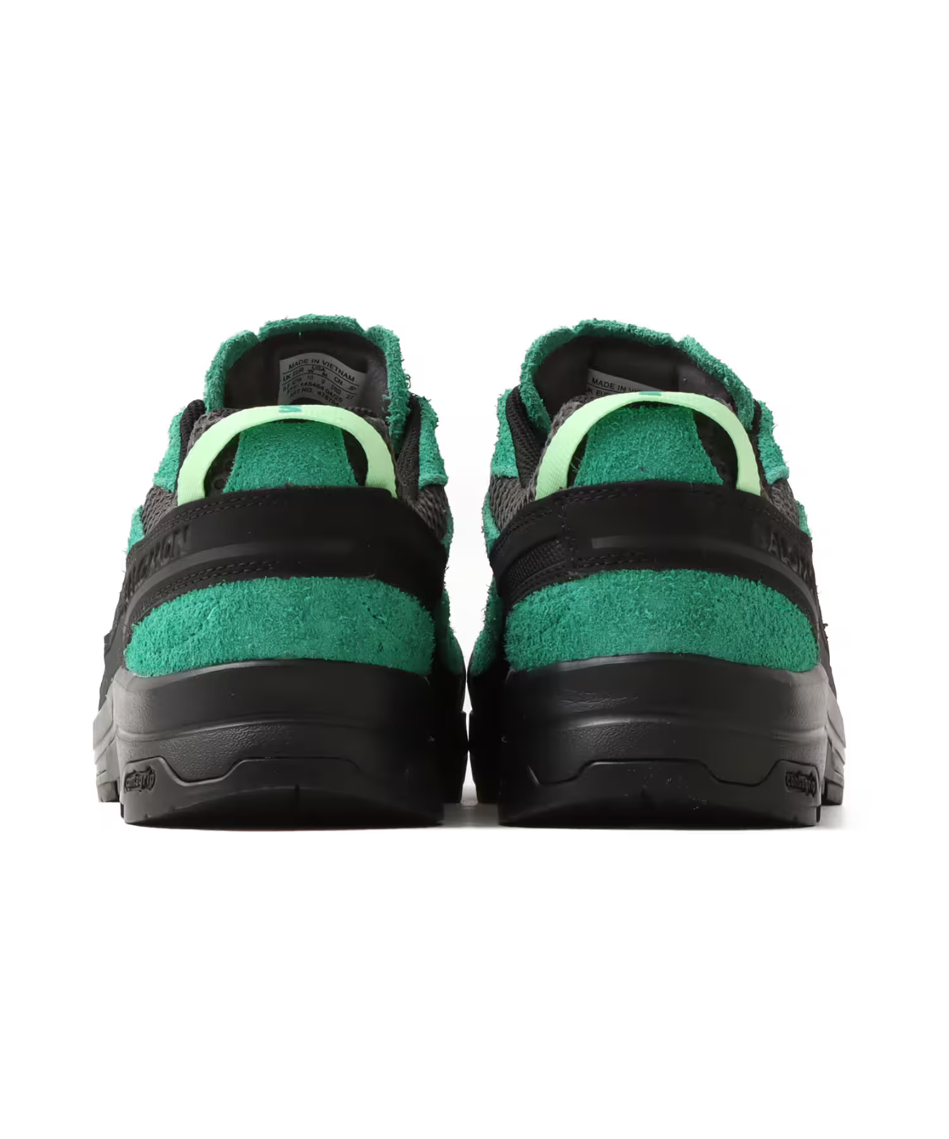 L47876400 Salomon X-ALP Suede Black Parakeet Patina Green (Men's)