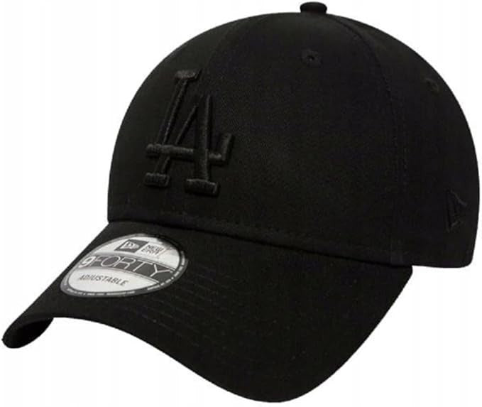 NEW ERA LA NYY 940 9FORTY League Basic Cap LA Black Black