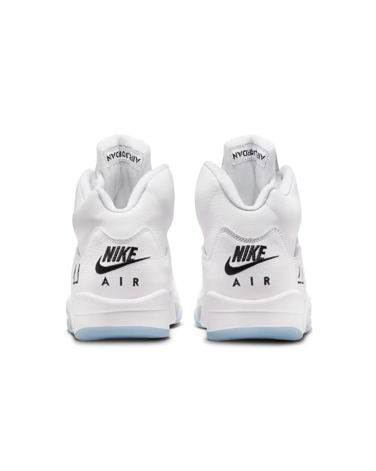 HQ7978-103 Nike Air Jordan 5 Retro "White/Metallic Silver"