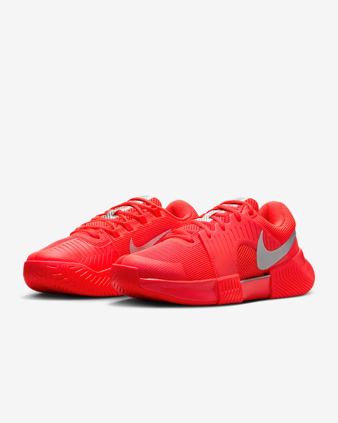 HQ2551-600 Nike GP Challenge 1 Premium Bright Crimson Metallic Silver (Women's)