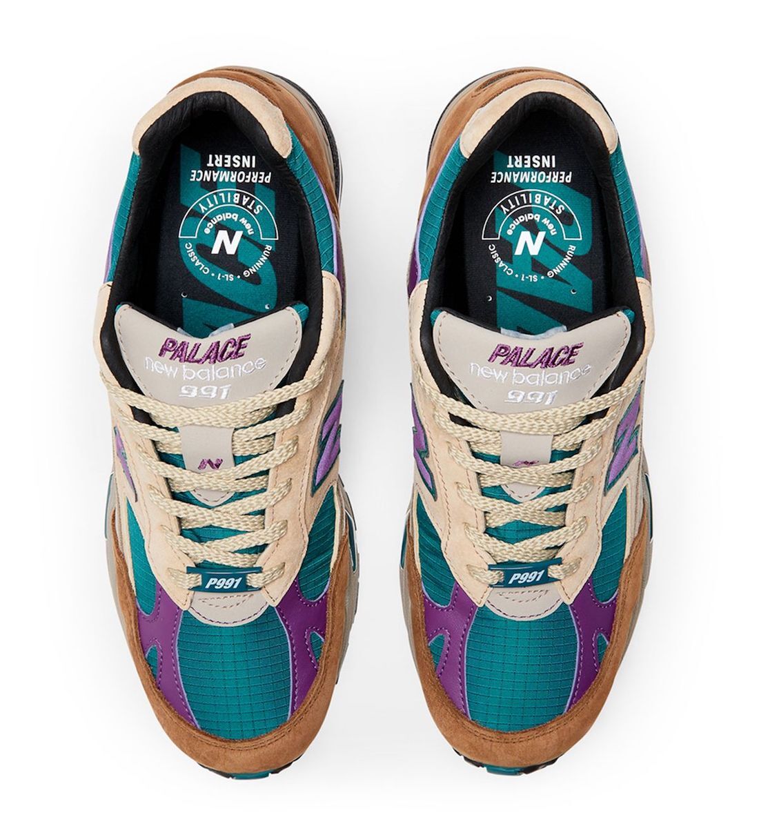 M991PAL Palace Ã New Balance 991 "Tan"