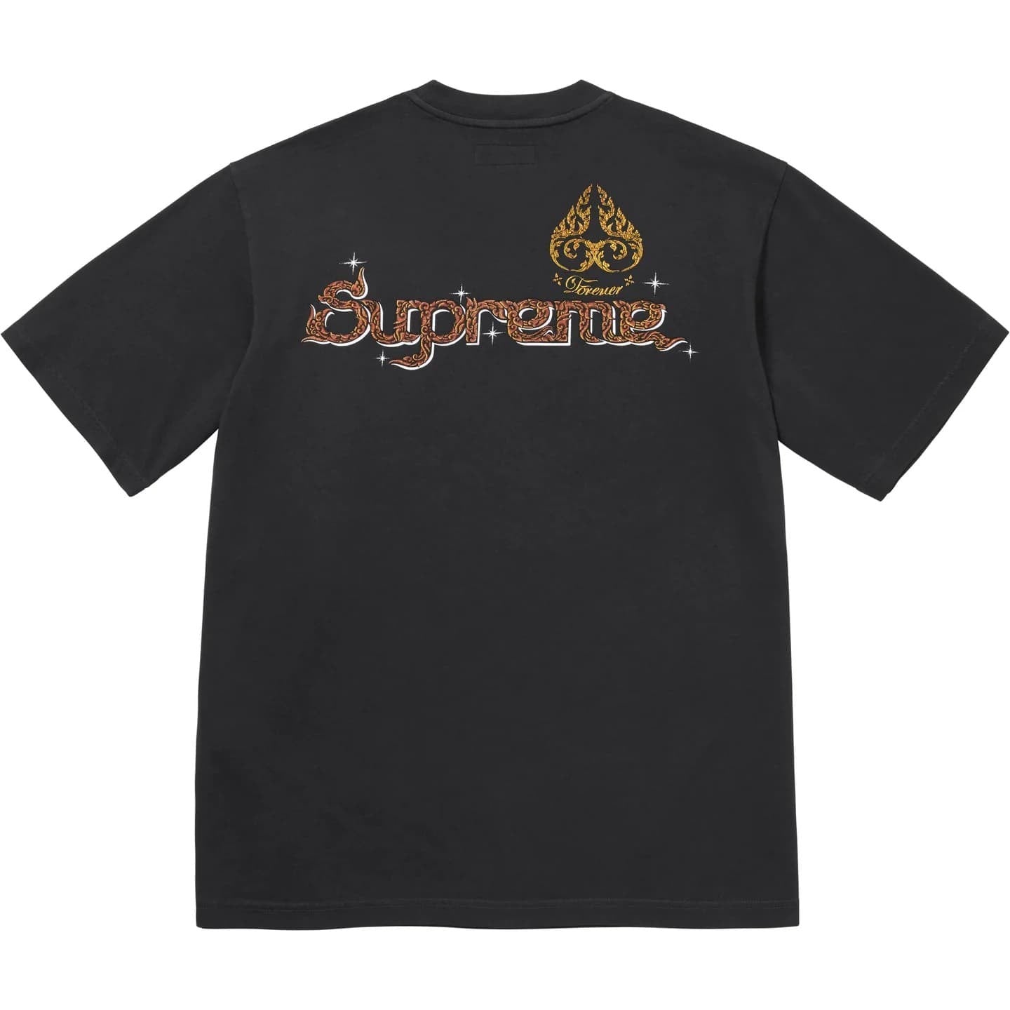 Supreme Peacock S/S Top Black