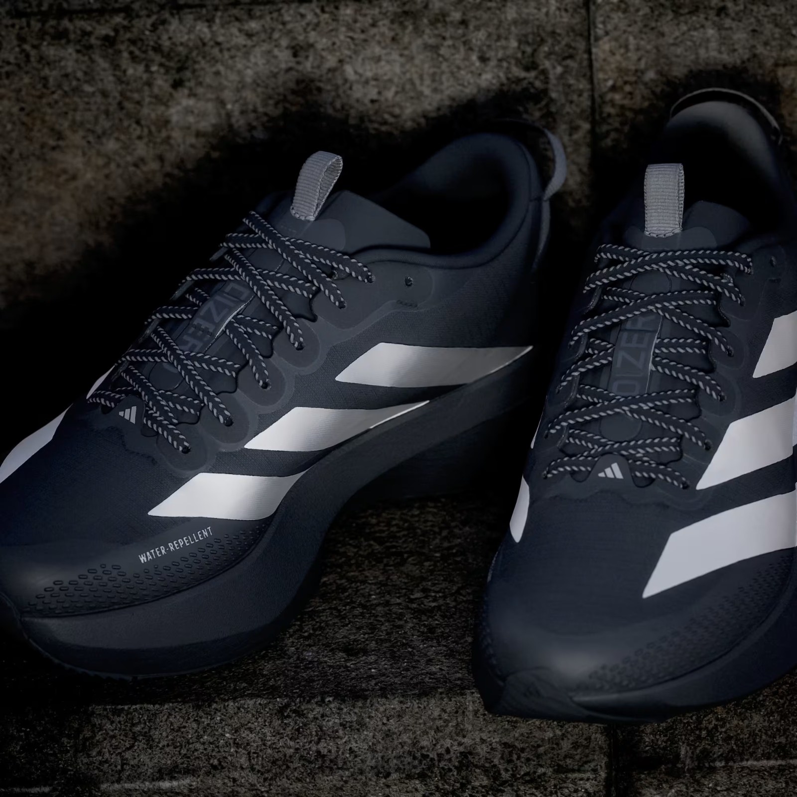 KK2683 adidas Adizero Evo SL ATR "Core Black/Silver Metallic" (Men's)