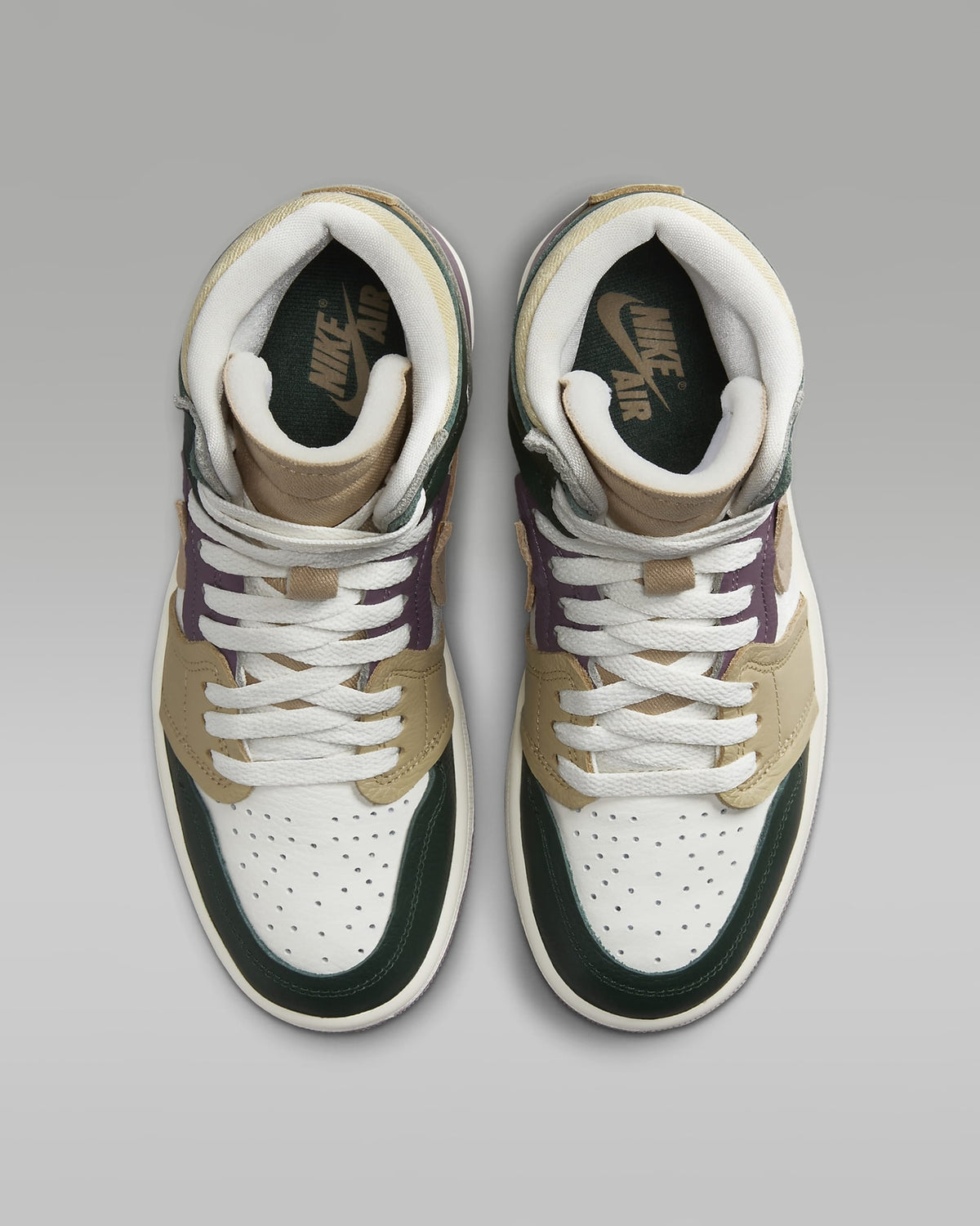 FB9891-300 Nike Air Jordan 1 High MM Galactic Jade (Women's)