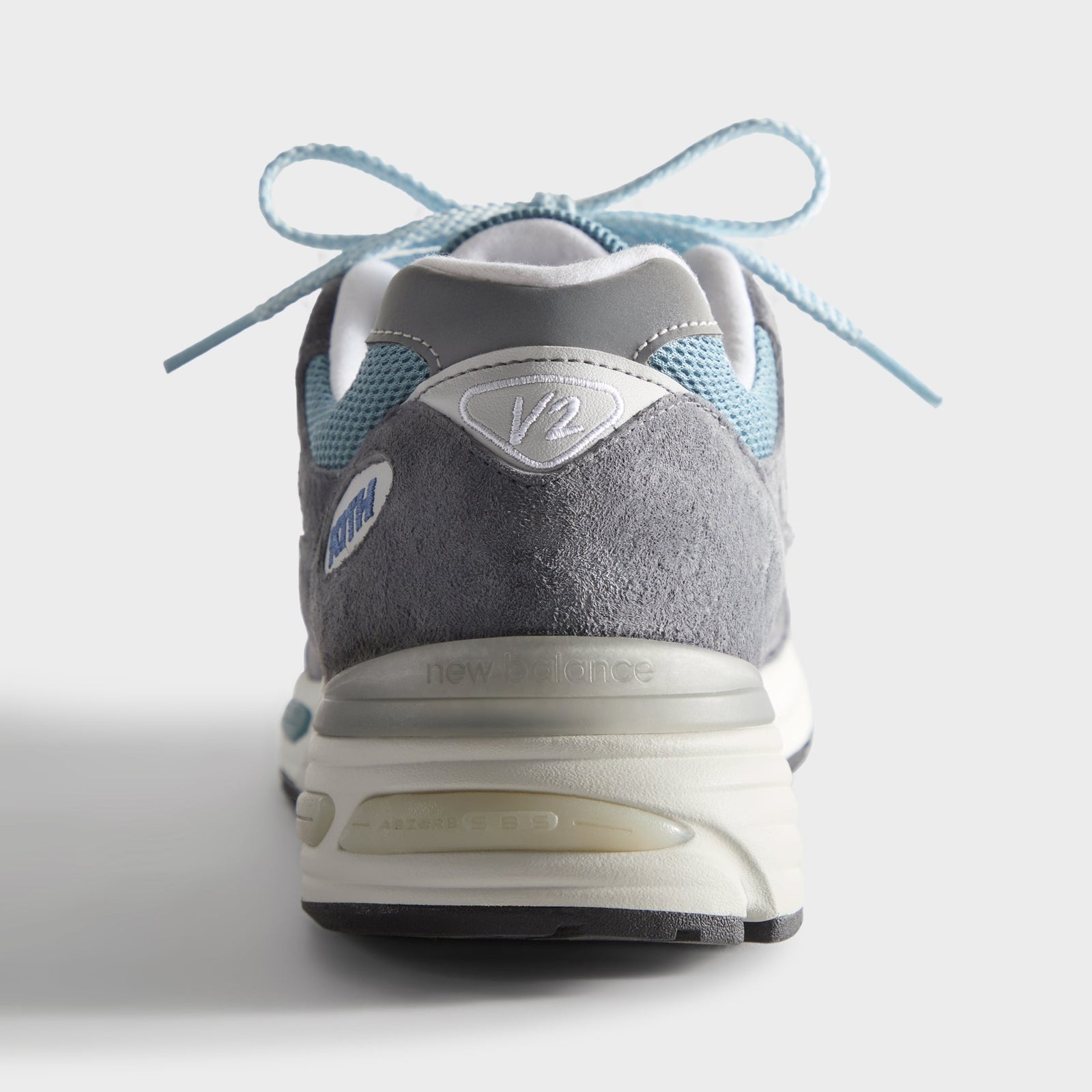 U991KH2 KITH New Balance 991V2 "Asphalt Lead Oyster Mushroom (Men's)