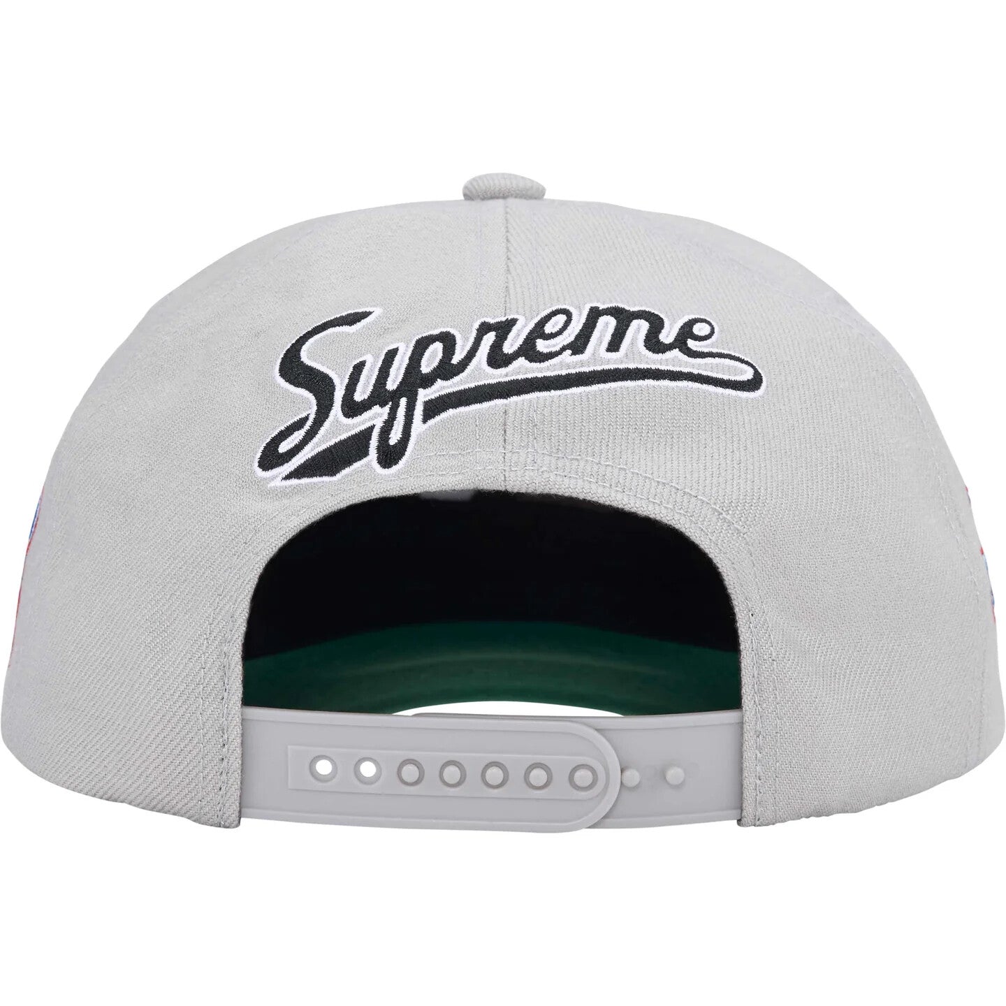 Supreme World Famous S Logo 6-Panel Grey