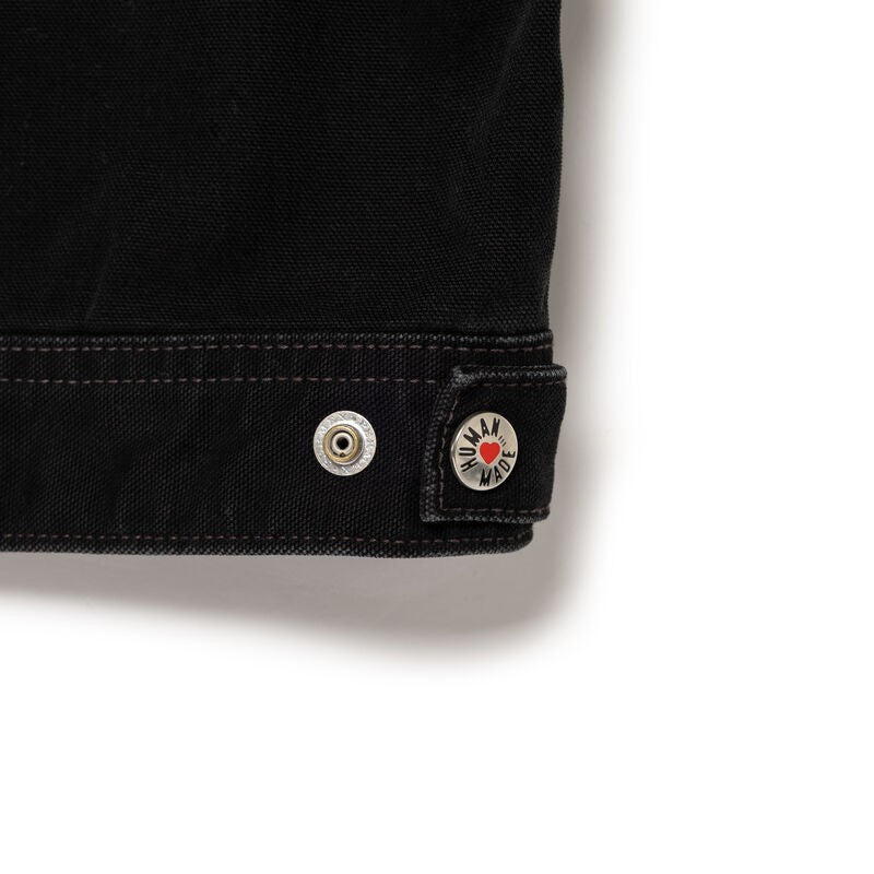 HUMAN MADE Zip-Up Work Jacket Black