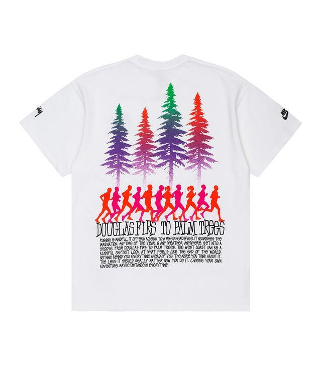 Nike Stussy Douglas Firs to Palm Trees T-Shirt White