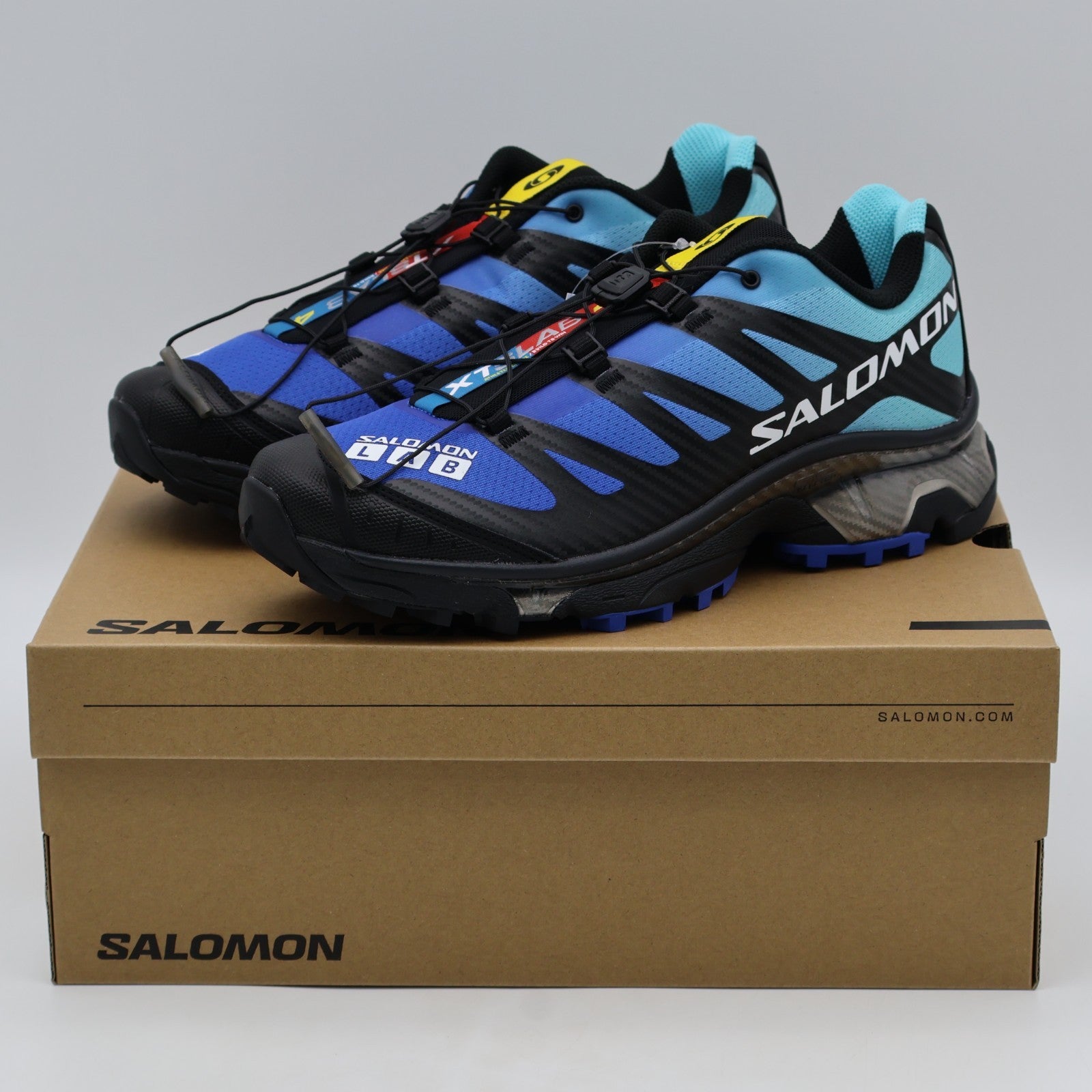L47866600 Salomon XT-4 OG Black Nautical Blue Blue Curacao (Men's)