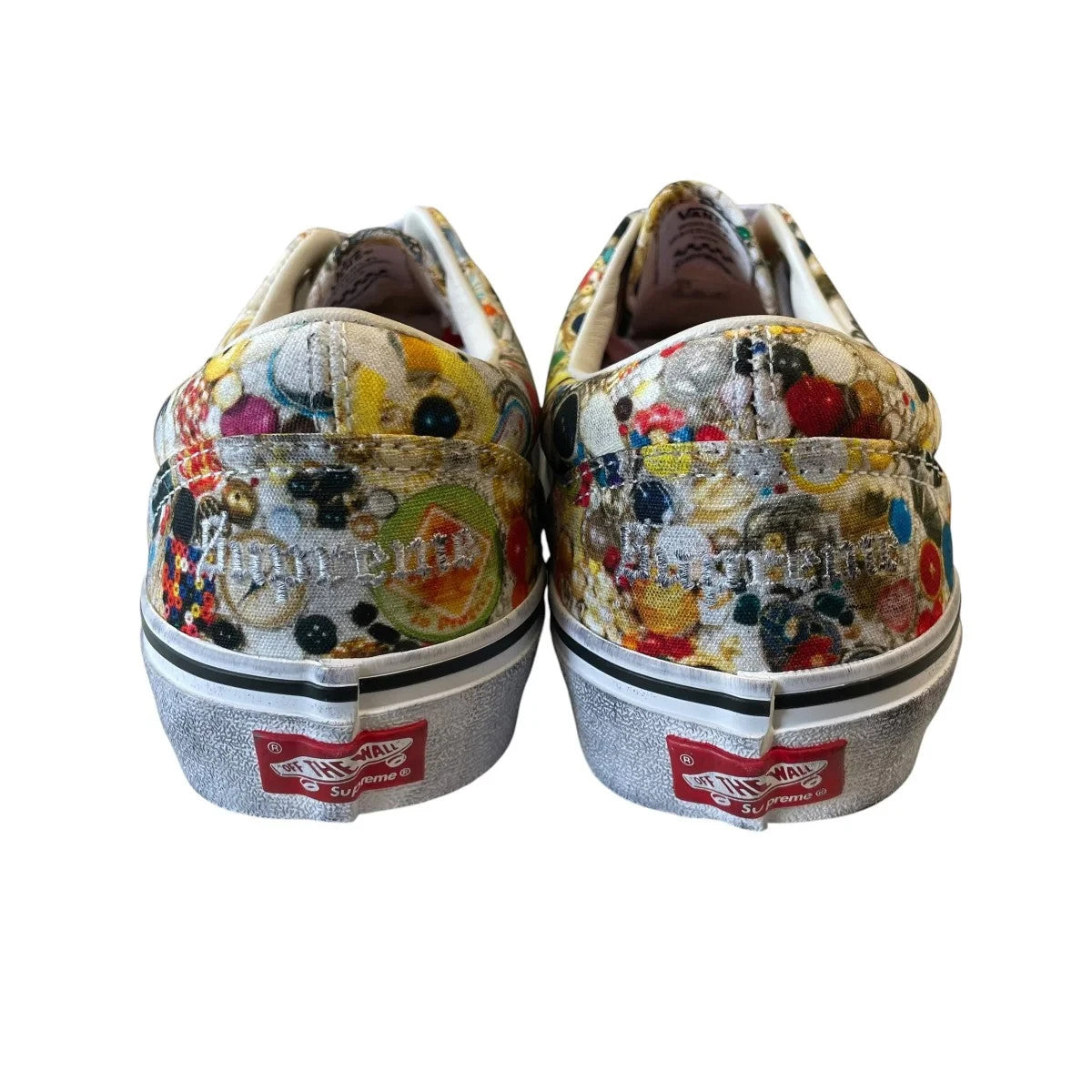 VN00110ANTR Supreme Ã Mike Kelley Ã Vans Era "White" (26SS Week8)