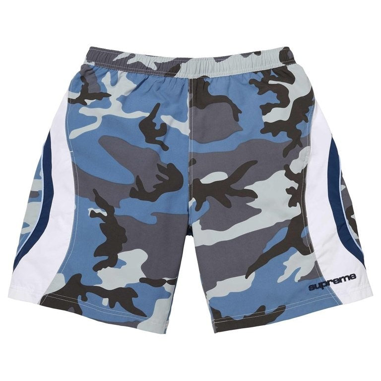 Supreme Paneled Water Short Blue Camo