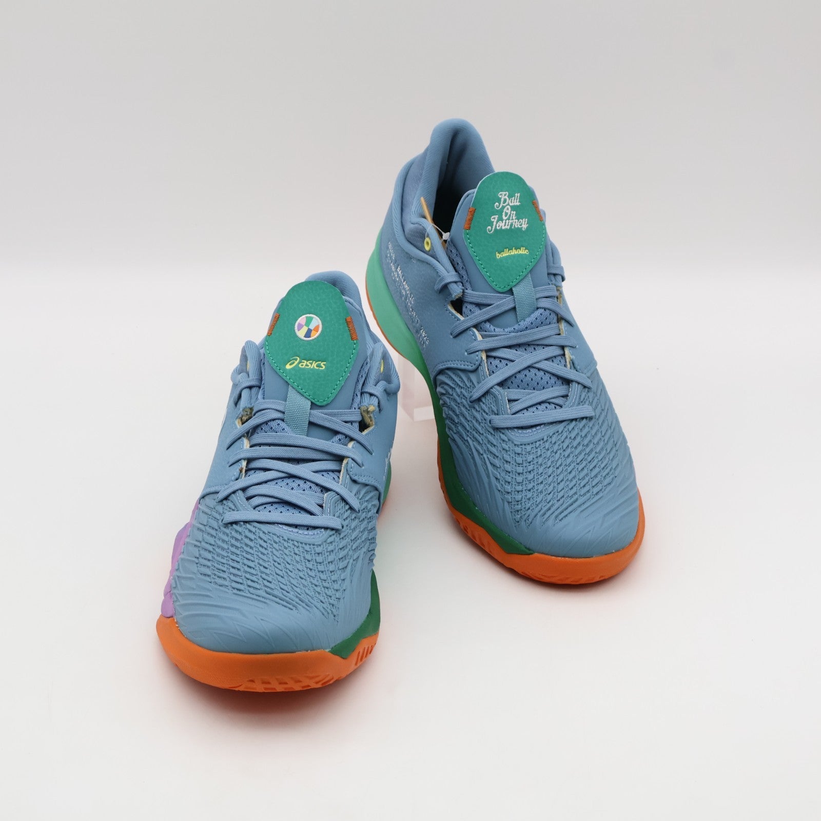 1063A077-401 ballaholic Ã Asics Unpre Ars Low Gris Blue White Orange Green