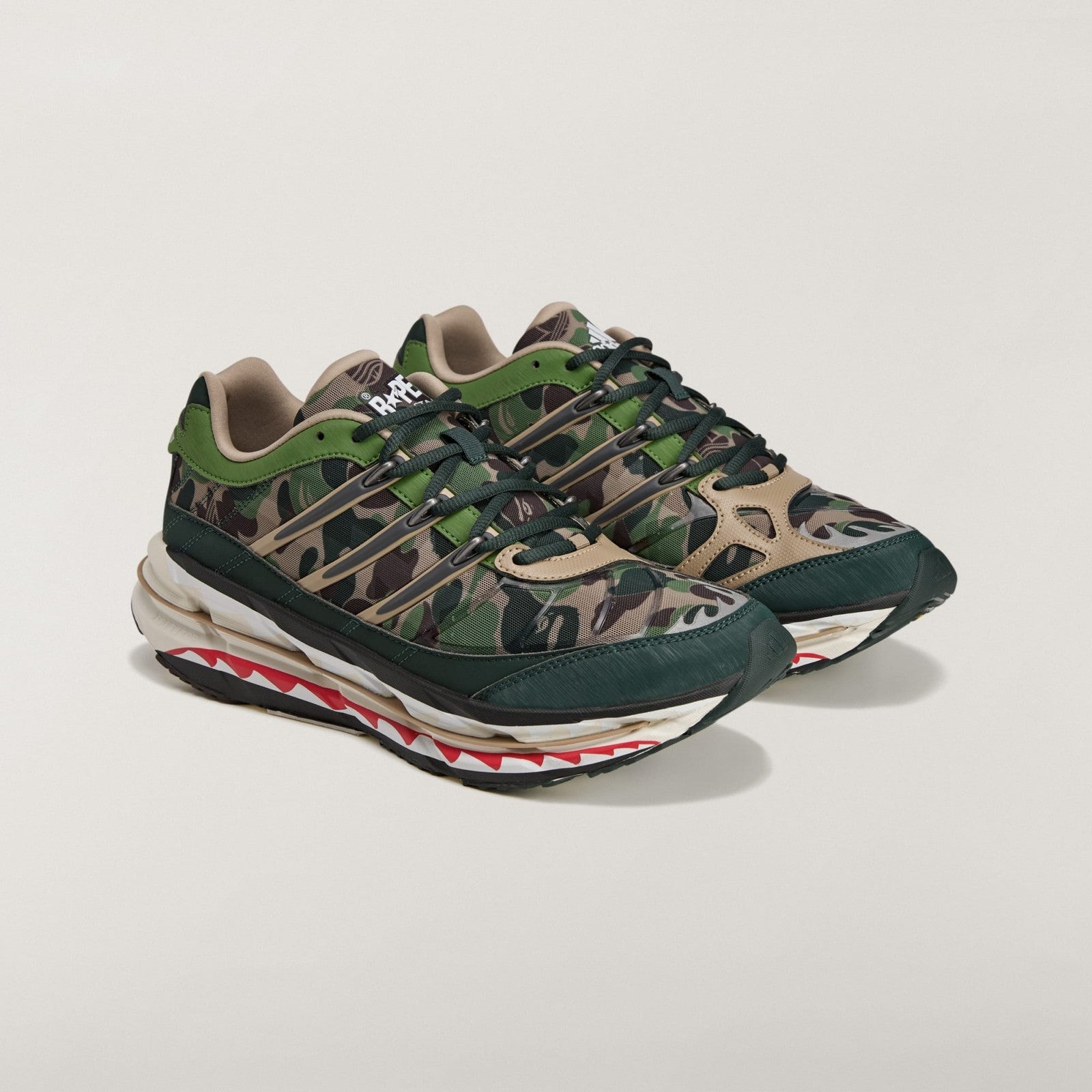 KJ8850 A BATHING APE adidas Adistar HRMY World Cup Pack Green Camo (Men's)