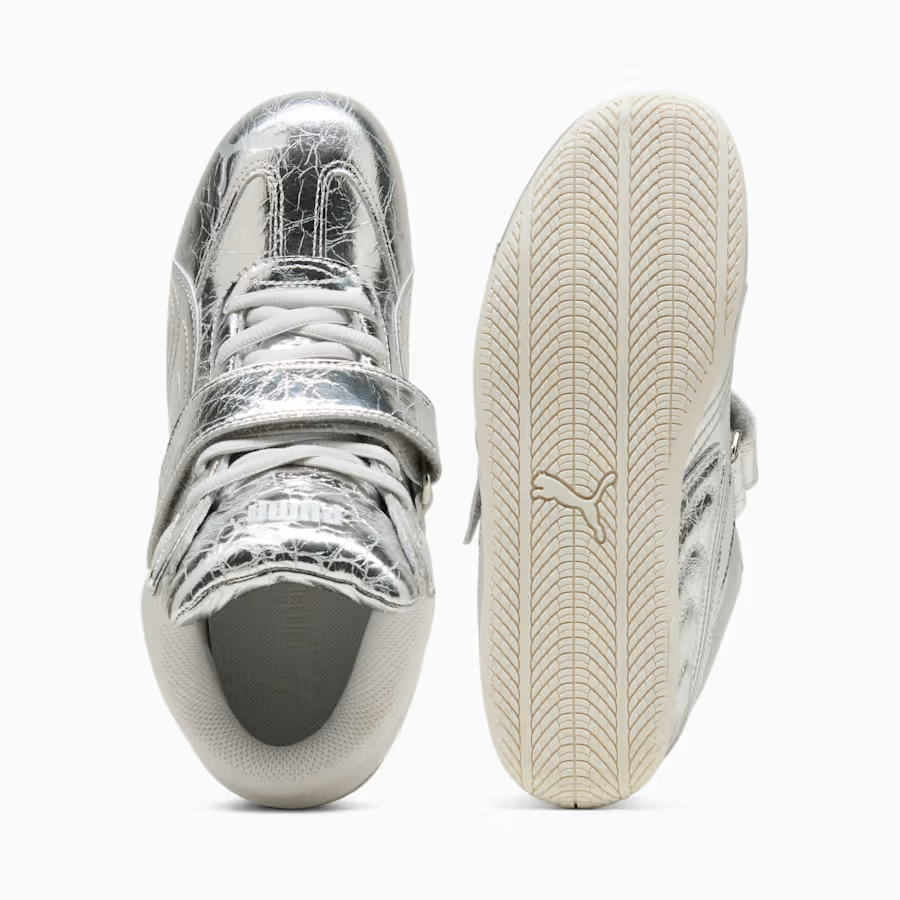 408366-01 Puma Speedcat Wedge Luster "Puma Silver/Vapor Gray" (Women's)
