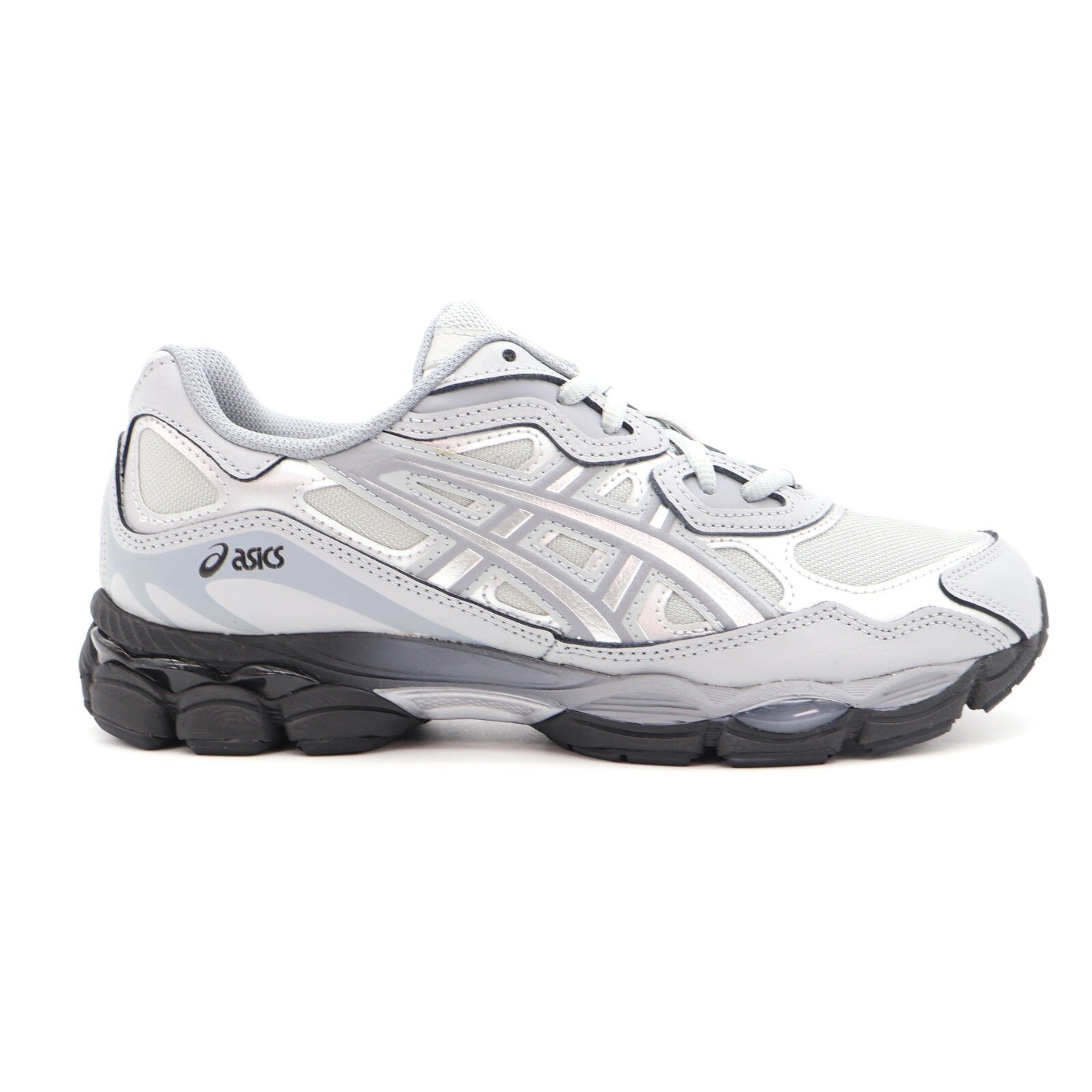 1203A280-020 Asics Gel-NYC Mid Grey Sheet Rock Metallic Silver Black(Men's)