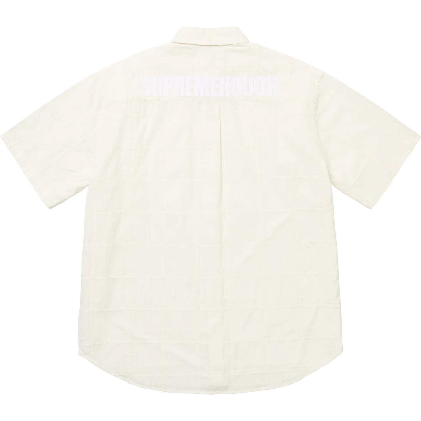 Supreme GOODENOUGH Patchwork S/S Shirt White