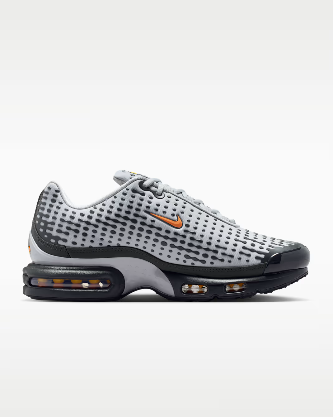 HQ2197-003 Nike Air Max Plus 7 Light Smoke Grey Hot Curry (Men's)