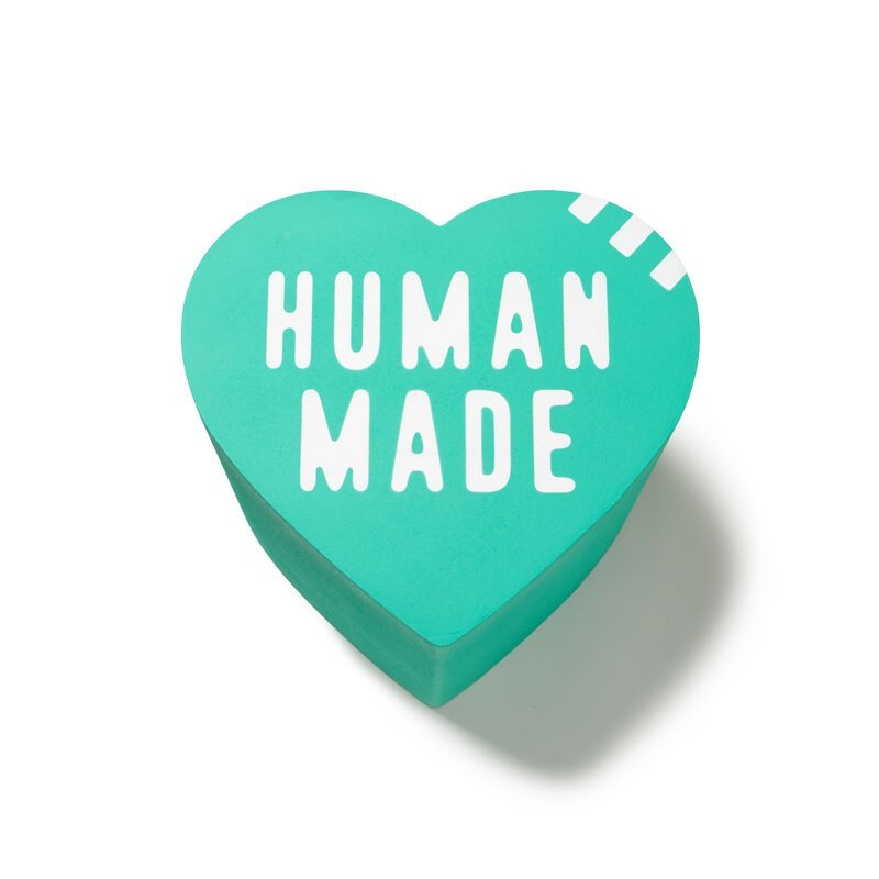 HUMAN MADE Heart Urethane Stool Green