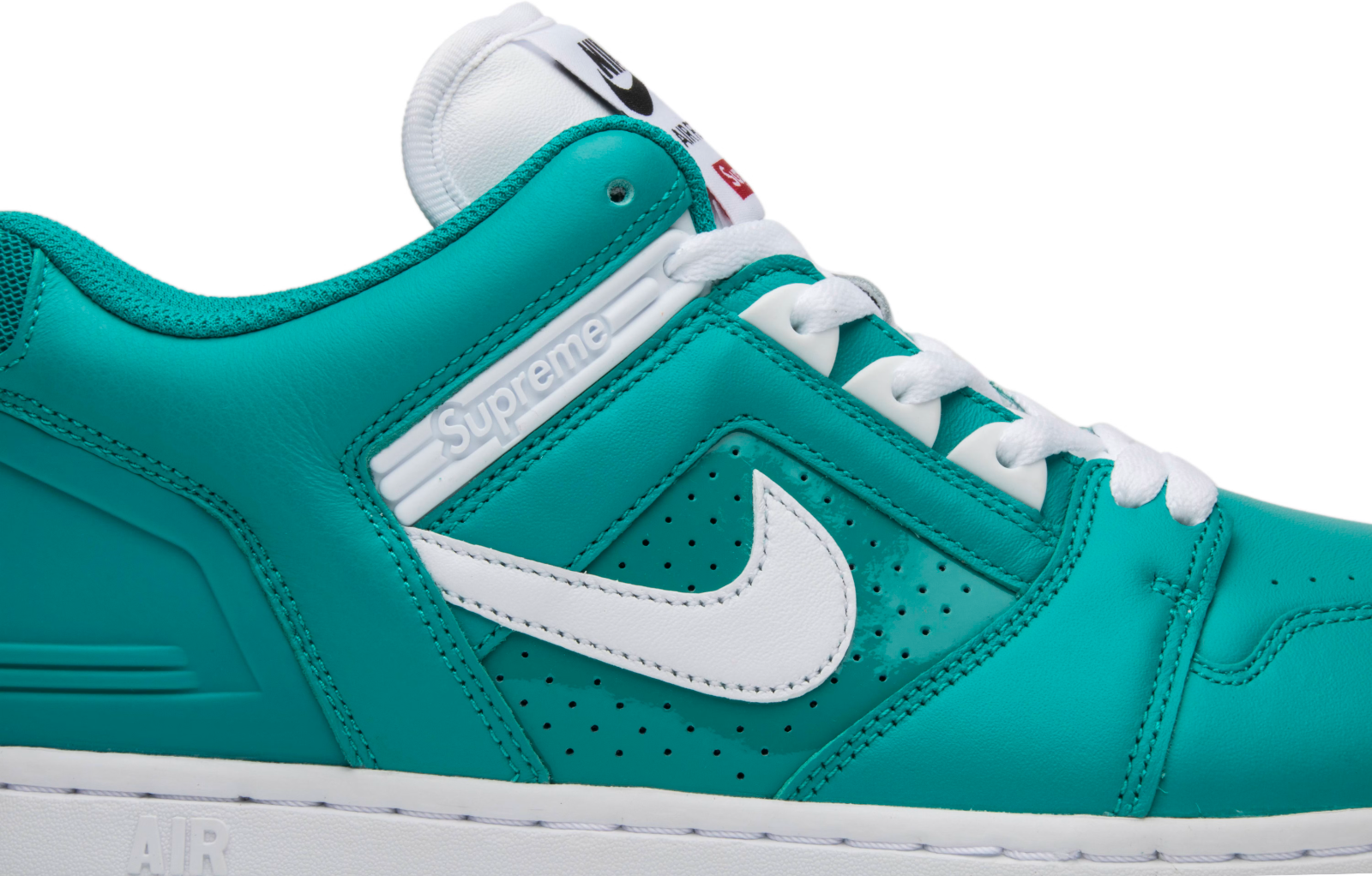 AA0871-313 Supreme Ã Nike SB Air Force 2 Low "New Emerald" (Men's)