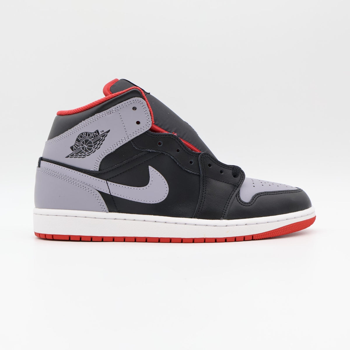 DQ8426-006 Nike Air Jordan 1 Mid Black Cement Grey (Men's)
