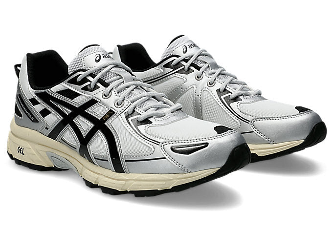 1203A545-100 Asics Gel-Venture 6 White Black (Men's)
