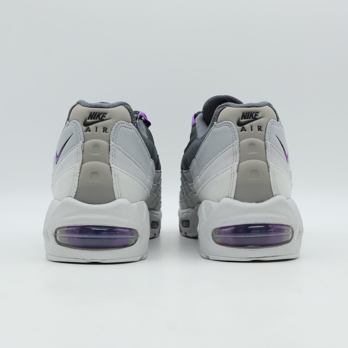 HM4740-012 Nike Air Max 95 Big Bubble "Photon Dust/Bright Violet" (Men's)