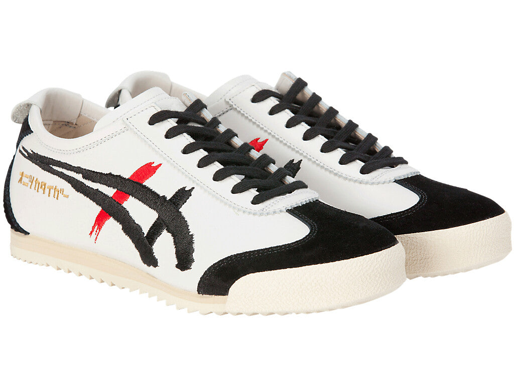 1182A188-101 Onitsuka Tiger NIPPON MADE Mexico 66 Deluxe White Black (Women's)