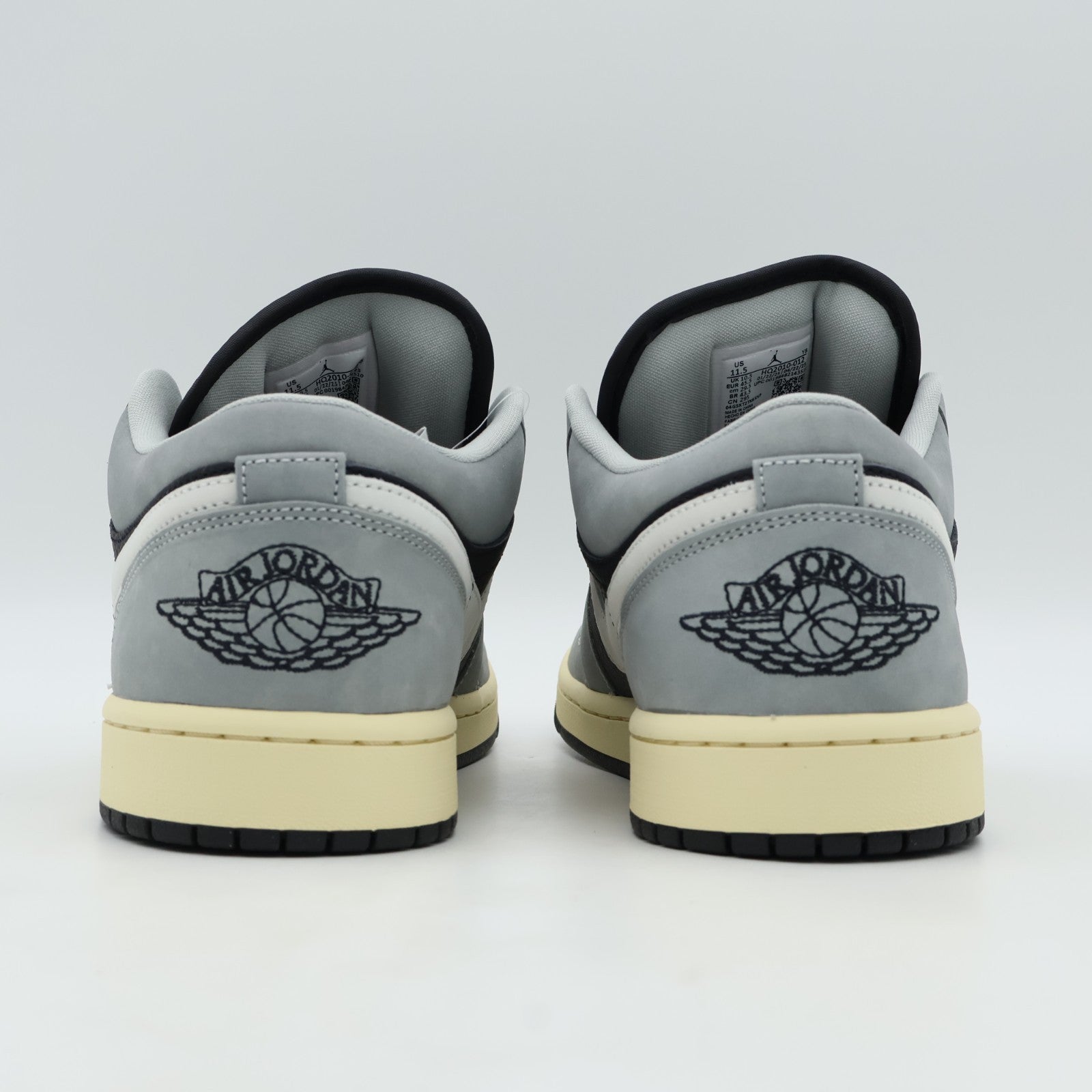 HQ2010-012 Nike Air Jordan 1 Low OG  Light Smoke Grey Off Noir (Men's)