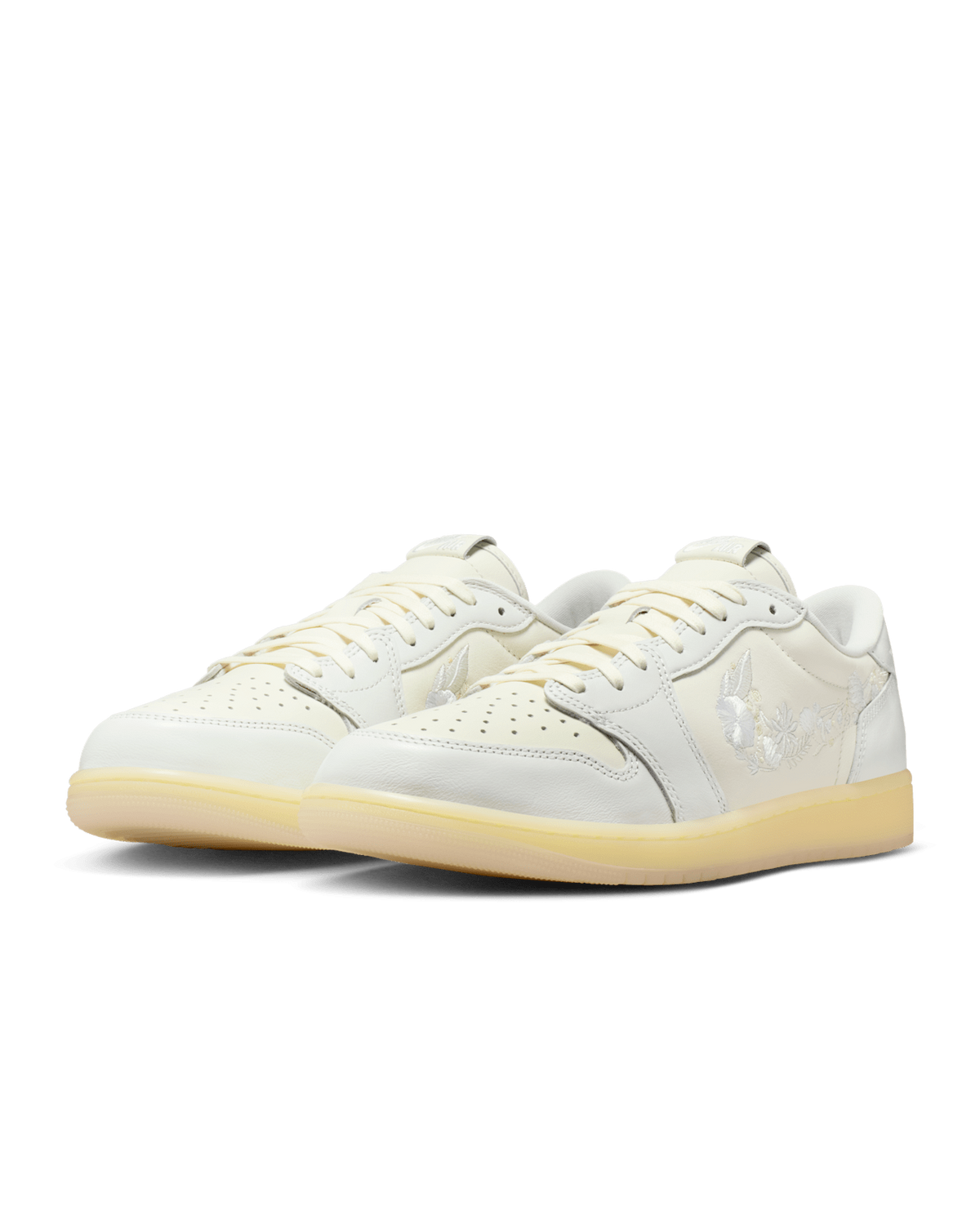 IF4391-100 Nike Air Jordan 1 Low OG Rabbit Floral Swoosh (Men's)