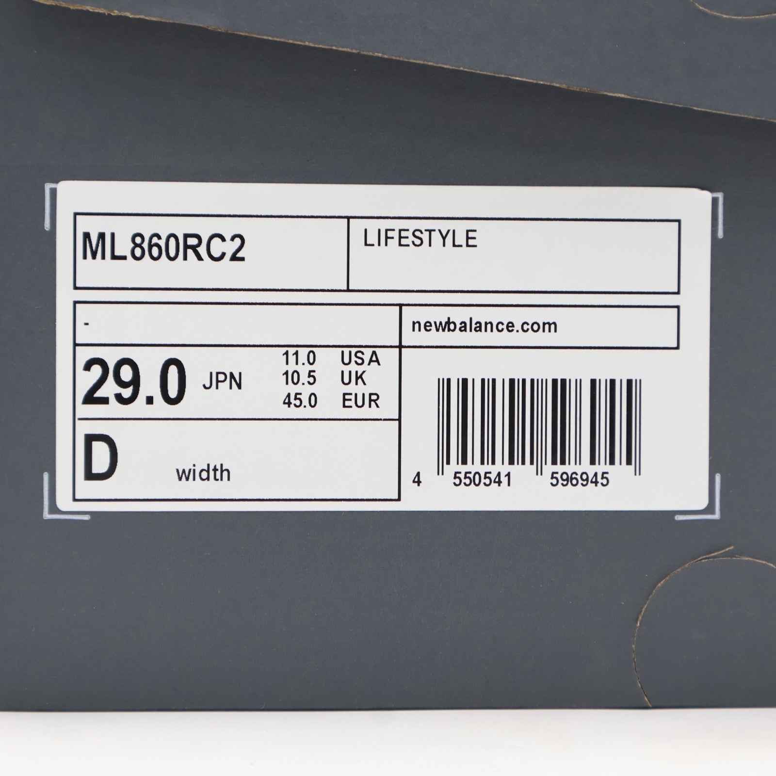 ML860RC2 New Balance 860V2 Midnight (Men's)