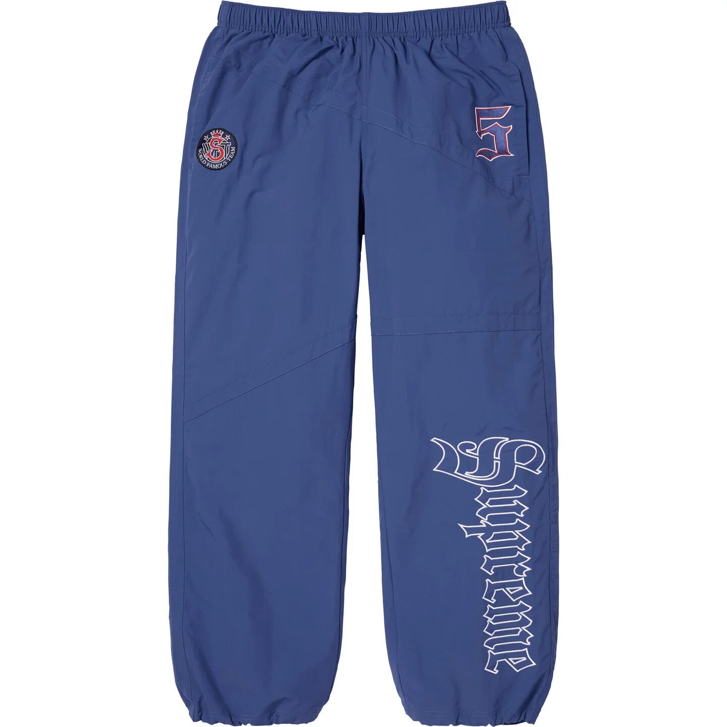 Supreme Old English Track Pant Light Navy