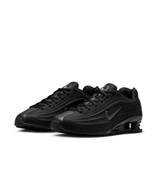 HQ7540-003 Nike Shox Z Black Black-University Red (Women's)
