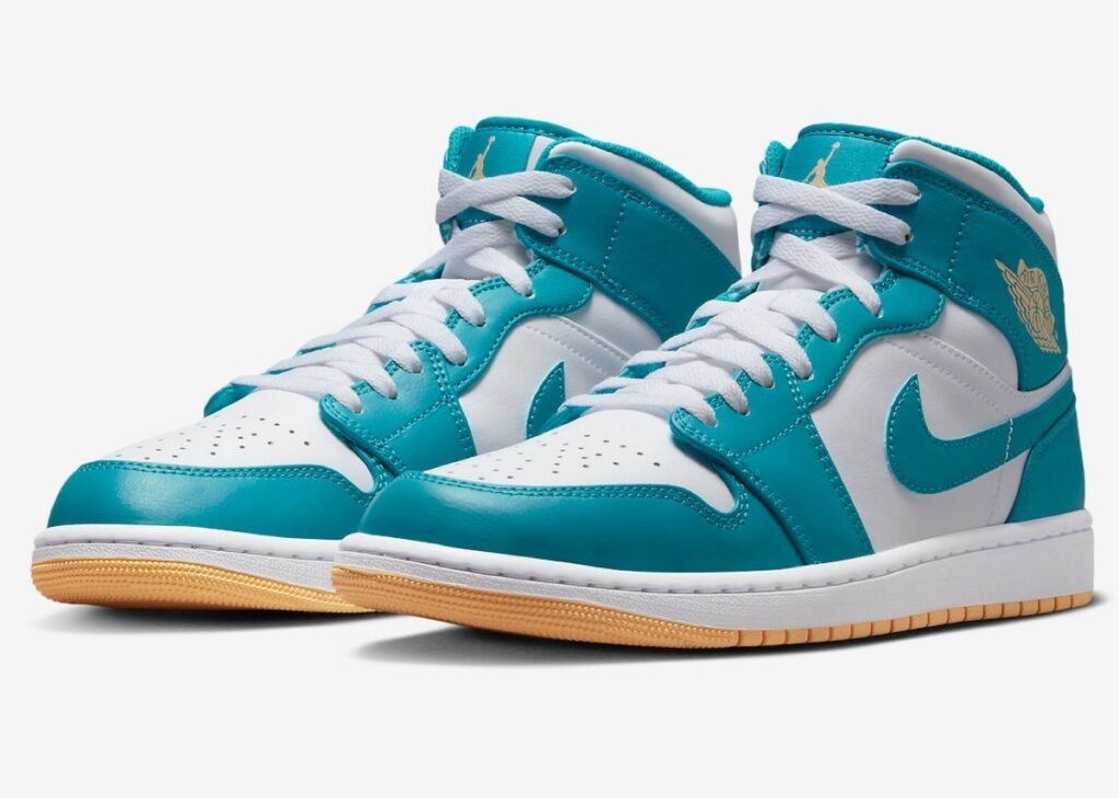 DQ8426-400 Nike Air Jordan 1 Mid "Aquatone" (Men's)