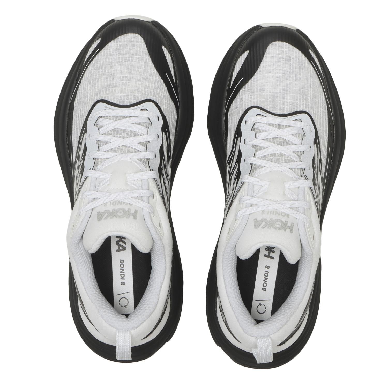 1155391-FLCK Hoka Bondi 8 TS Caged Frost Black (Men's)