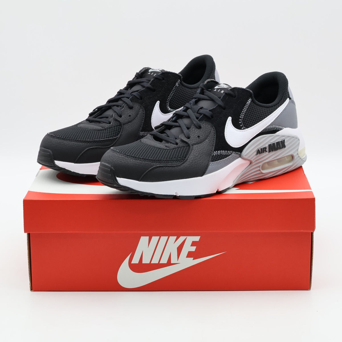 FN7304-001 Nike Air Max Excee Black Cool Gray Wolf Gray White (Men's)