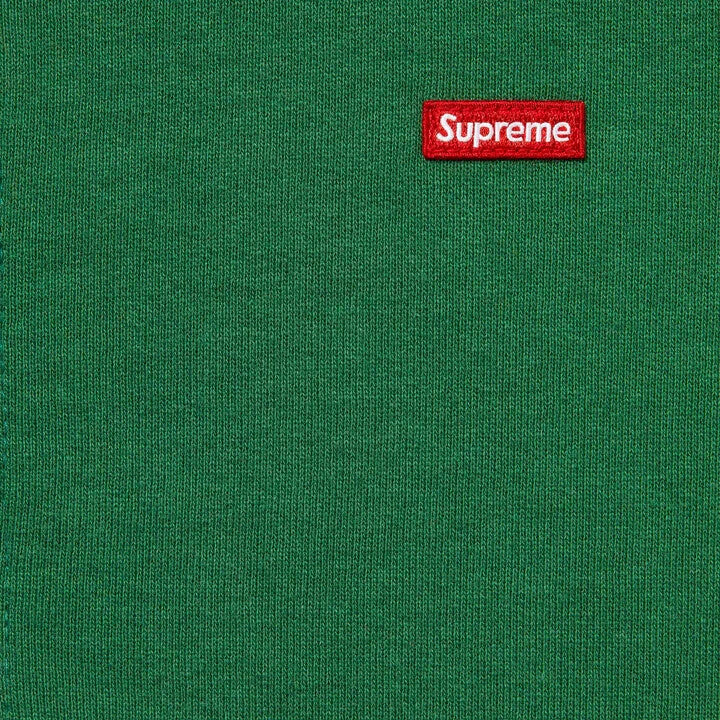 Supreme Small Box Zip Up Hooded Sweatshirt Pine