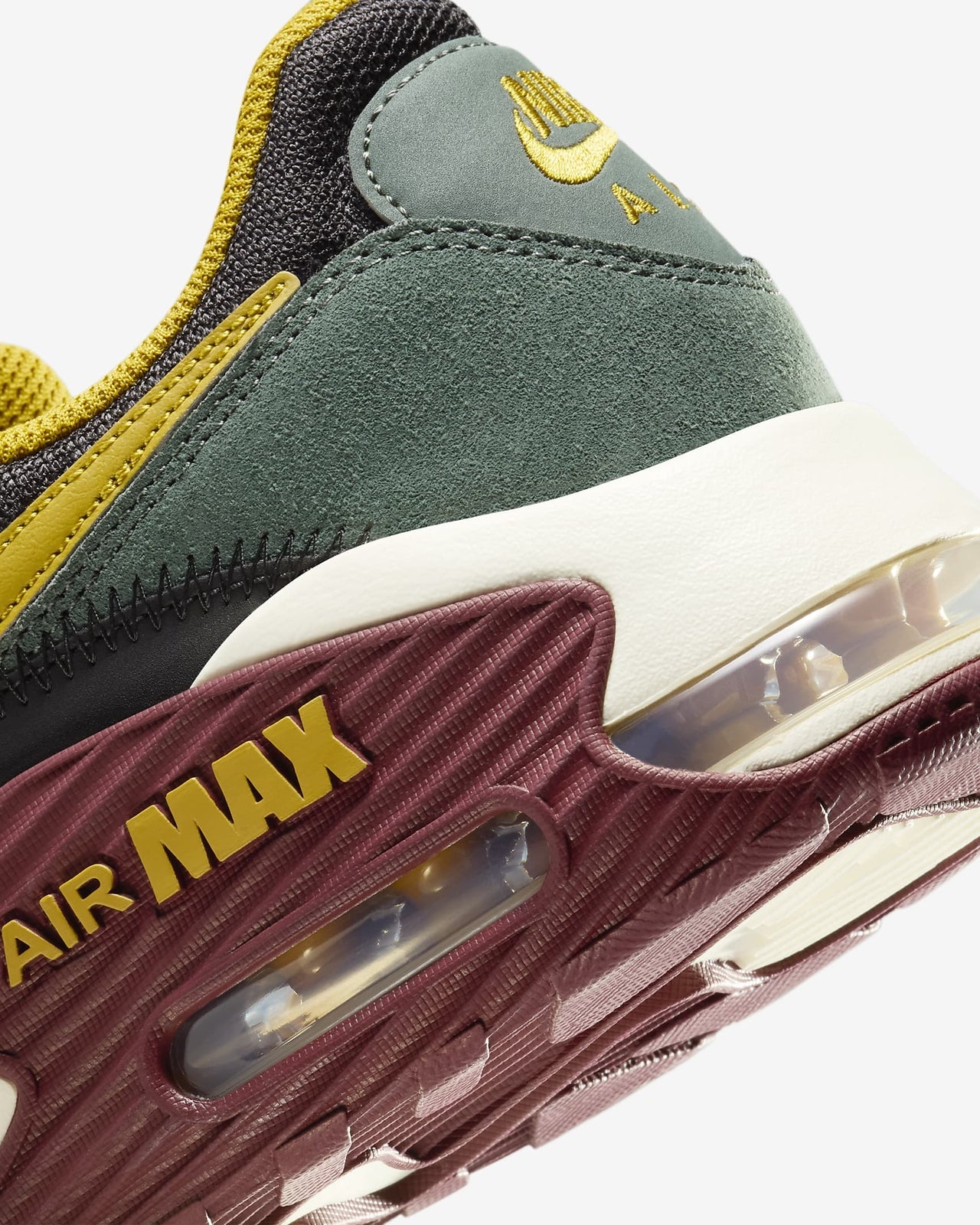 HQ3610-010 Nike Air Max Excee Black Vintage Green Dark Team Red Bronzine (Men's)