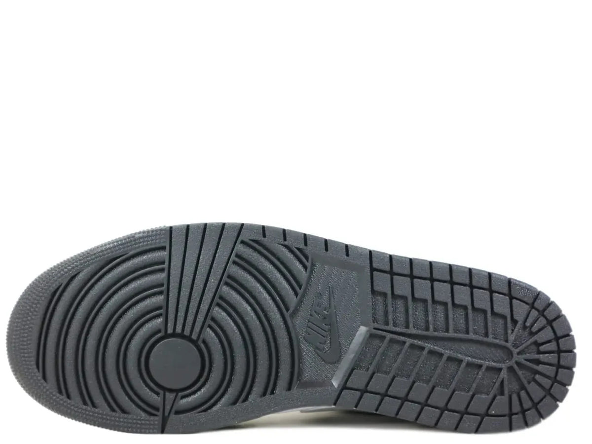 553558-040 Nike Air Jordan 1 Low Grey Black (Men's)