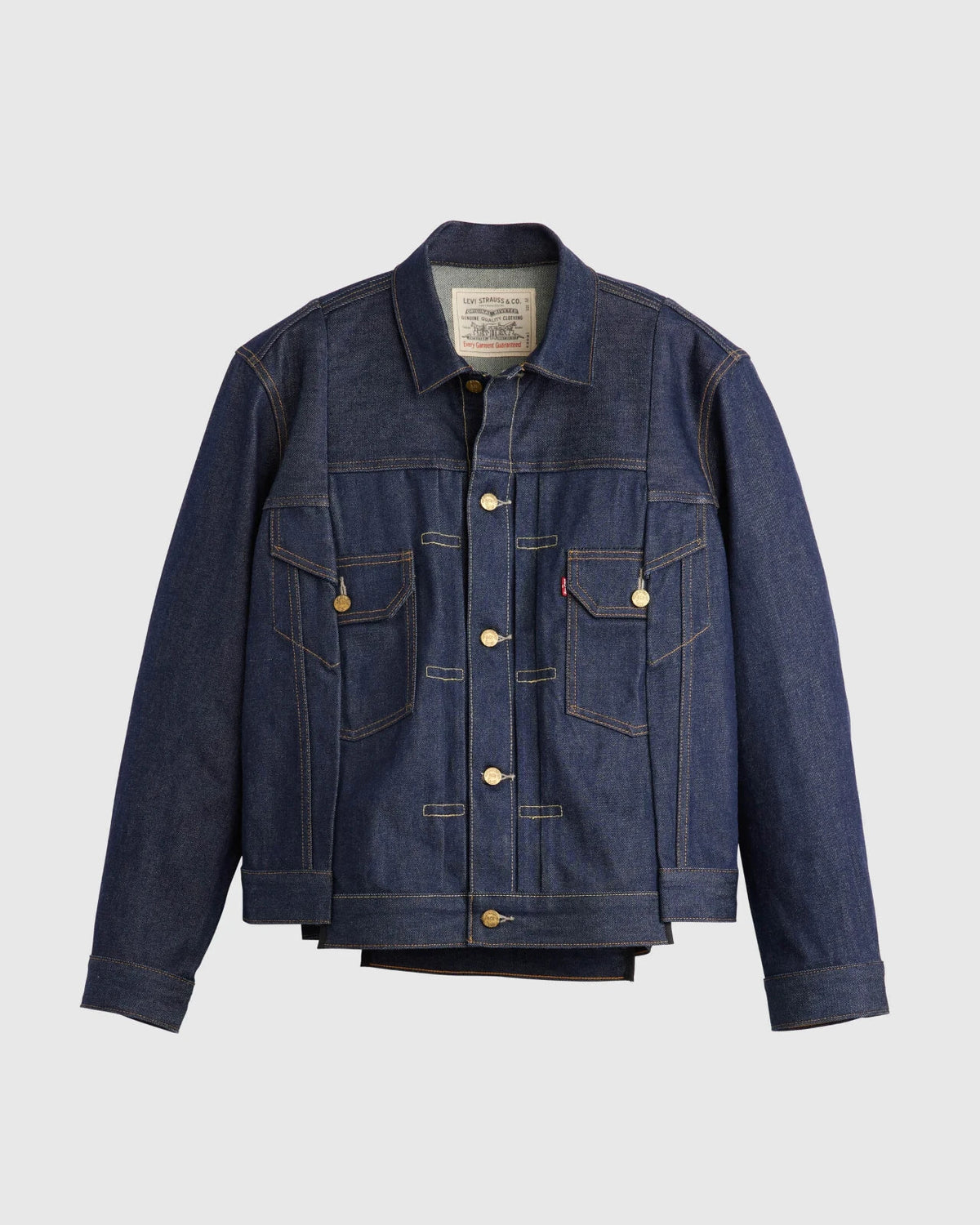 sacai LEVI'S Men's Denim Jacket Indigo