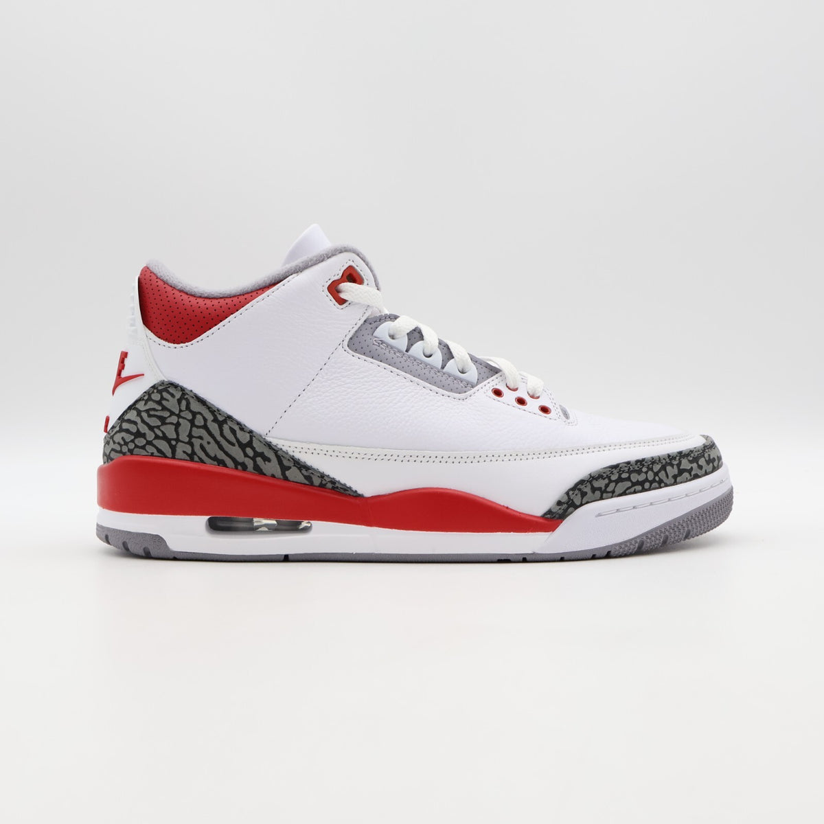 DN3707-160 Nike Air Jordan 3 OG Fire Red White Cement Grey Black (Men's)