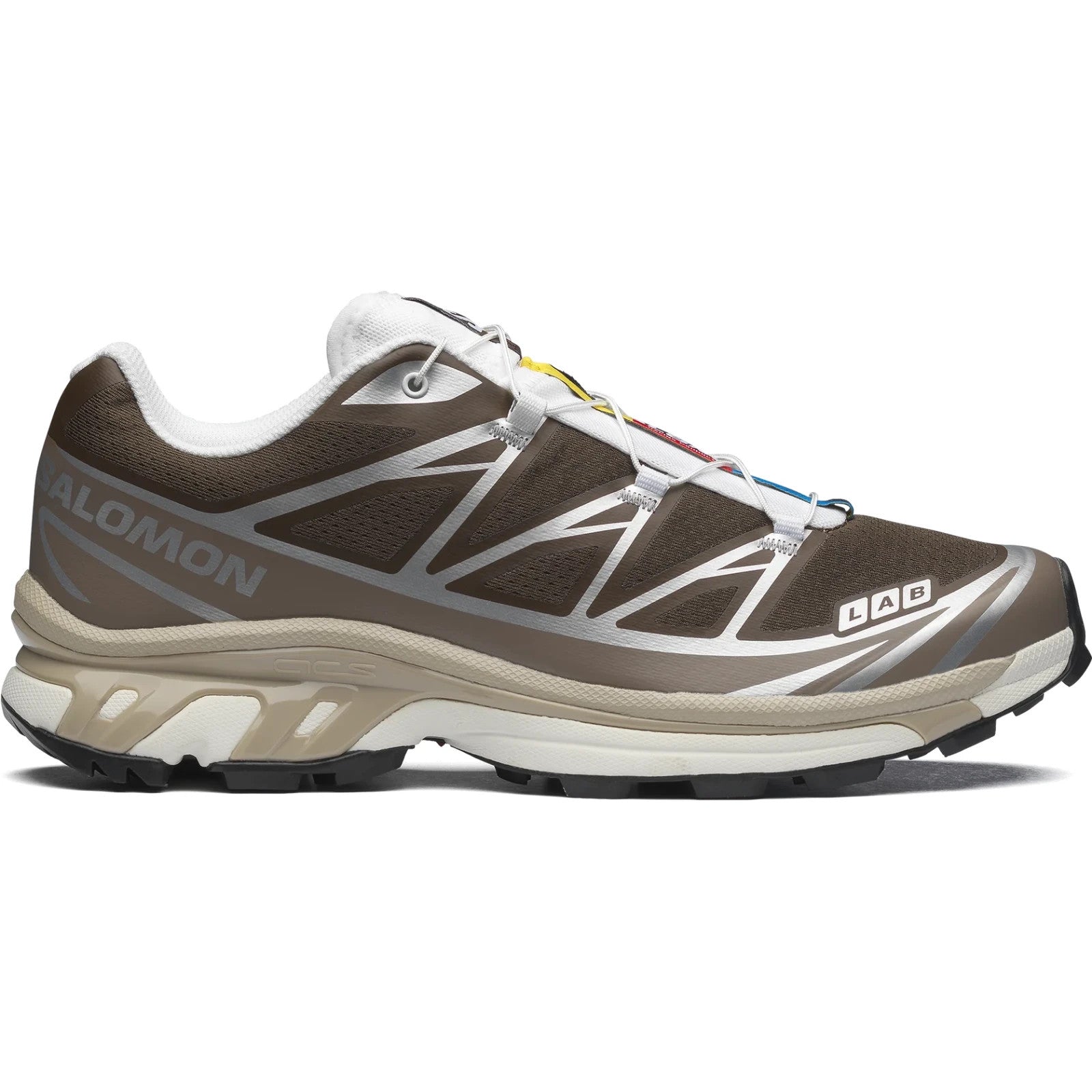 L49209900 Salomon XT-6 Earth Brown Walnut Footwear Silver (Men's)
