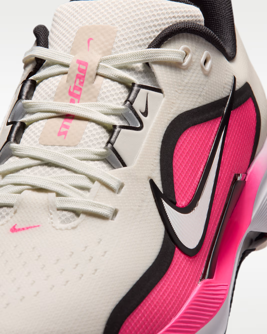 HV4700-100 Nike Pegasus 1 Golf "Sail/Pink"(Men's)