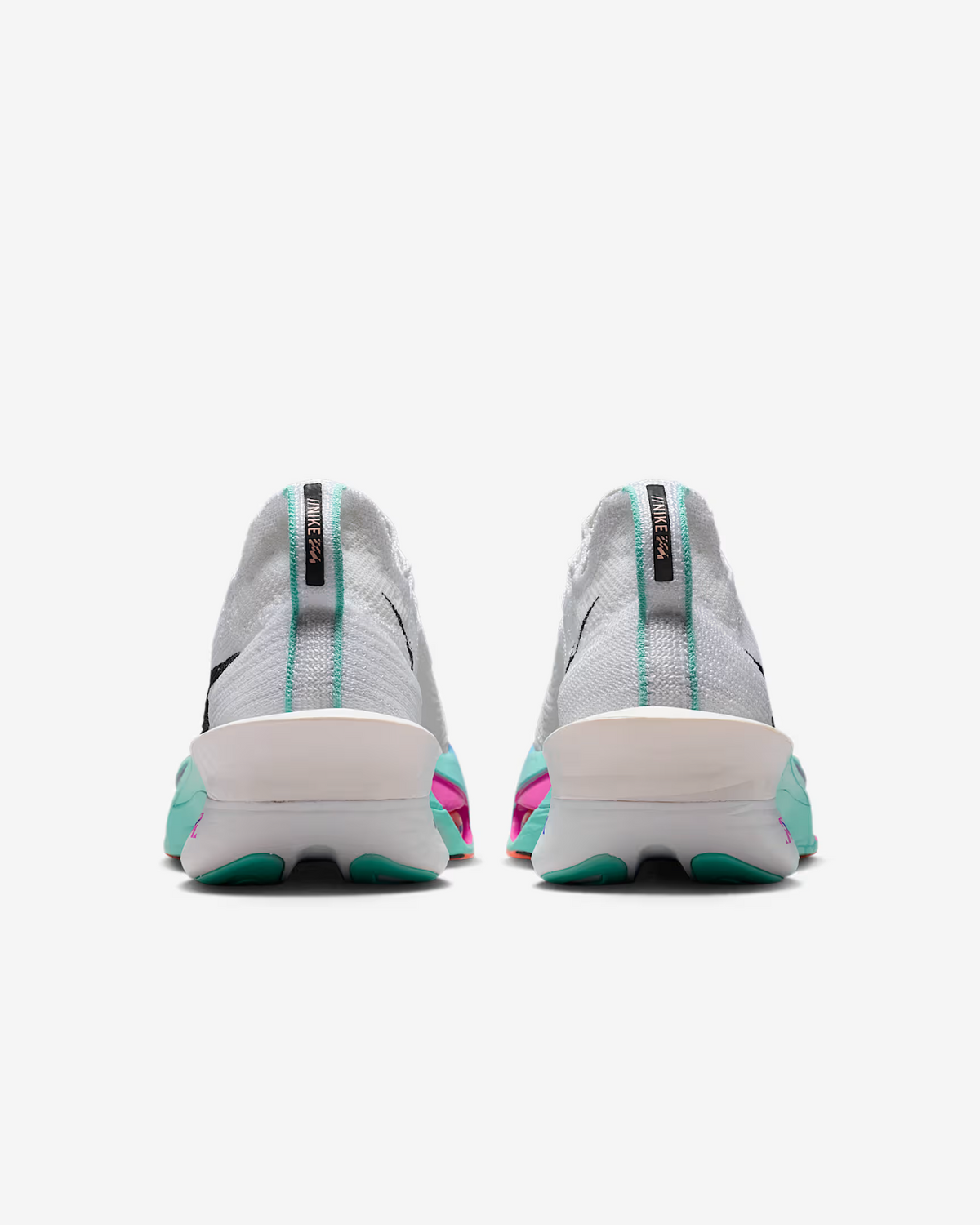 FD8315-104 Nike Alphafly 3 White Hyper Turquoise Concord Black (Women's)