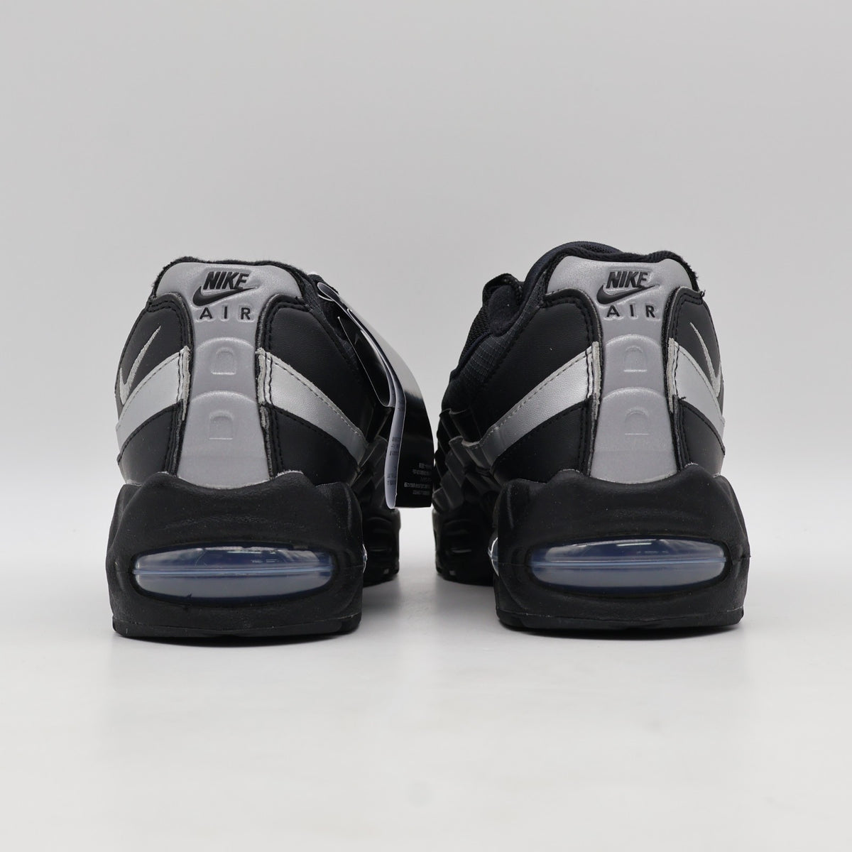 IB1667-003 Nike Air Max 95 OG Big Bubble Black White Metallic Silver (Men's)