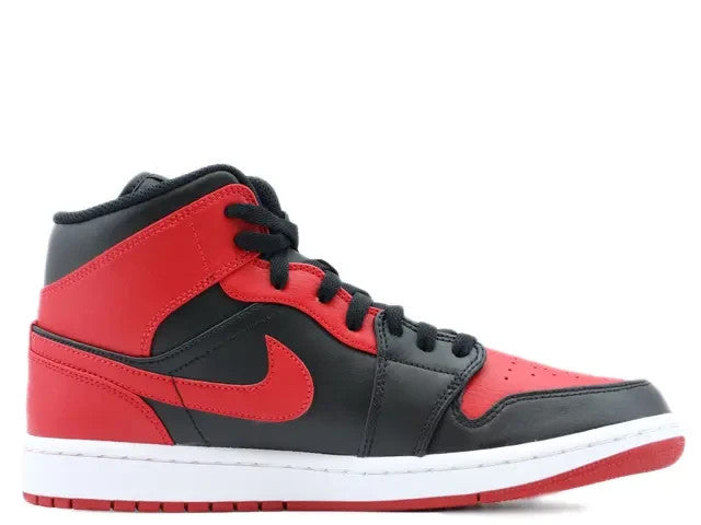 554724-074 Nike Air Jordan 1 Mid "Bred" (Men's)